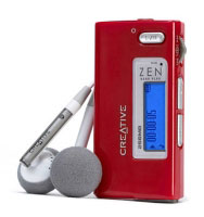 Creative labs ZEN Nano Plus 512MB Red (70PF163200086)